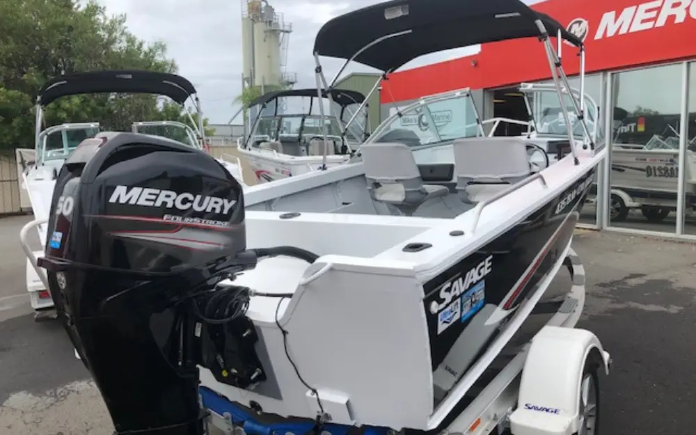 Boats with Mercury outboards